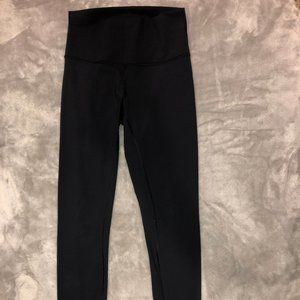Lululemon Black High Wasted Leggings SIZE 6